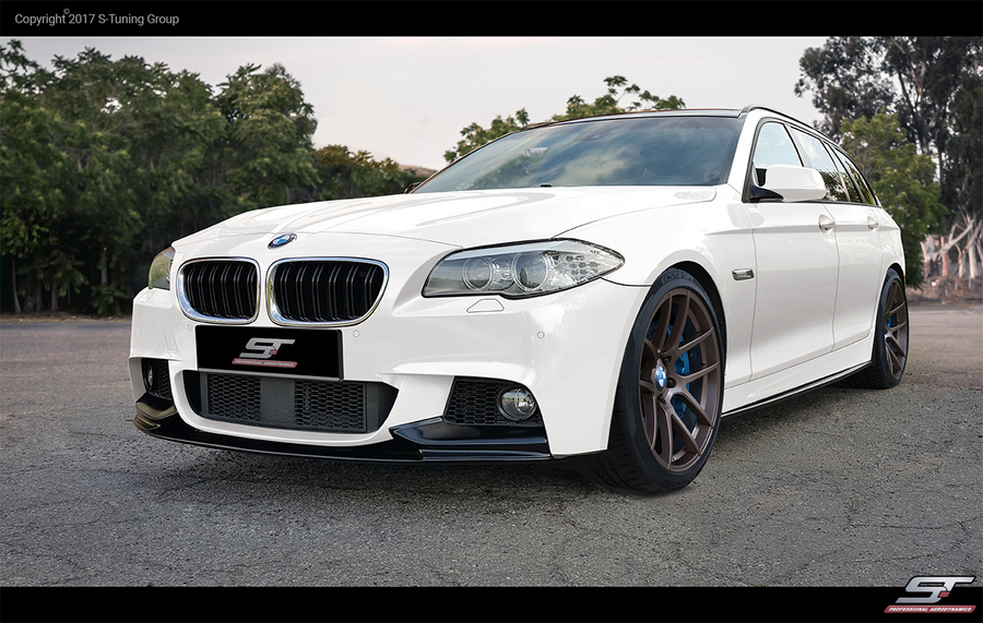 BMW F10_F11 FRONT UNDERBUMPER SPOILER