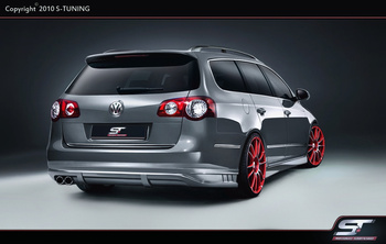 VOLKSWAGEN PASSAT 3C REAR UNDERBUMPER SPOILER