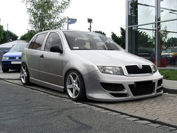 SKODA FABIA FRONT BUMPER