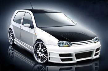 VOLKSWAGEN GOLF 4 FRONT BUMPER