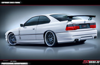 BMW E31 REAR BUMPER incl.Teilegutachten