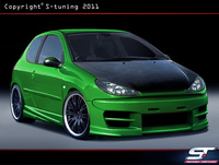 PEUGEOT 206 FRONT BUMPER