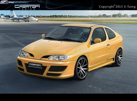 RENAULT MEGANE I FRONT BUMPER