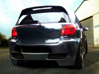 TOYOTA YARIS REAR BUMPER