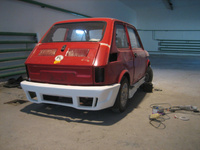 FIAT 126P REAR BUMPER