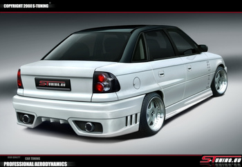 OPEL ASTRA F REAR BUMPER