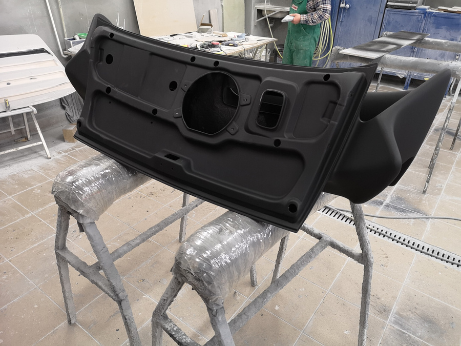 PORSCHE 911 GT3 05-08 TRUNK SPOILER Heckspoiler, Heckklappe,Rear Spoiler Roof GT GT3 GTR 997