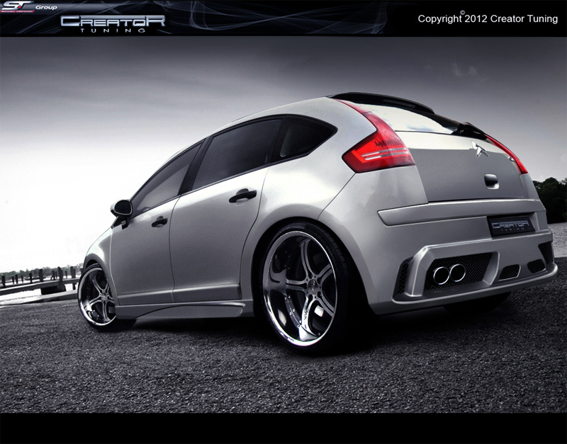 CITROEN C4 REAR BUMPER