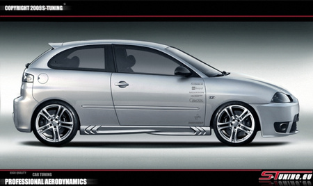 SEAT IBIZA 6L 02-08 SIDE SKIRTS