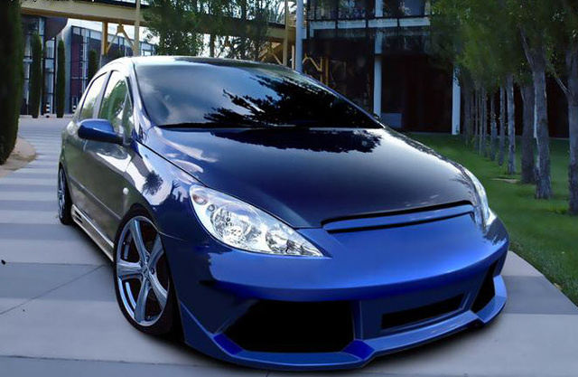 PEUGEOT 307 FRONT BUMPER