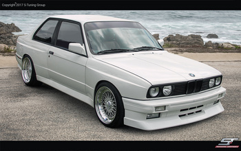 Für BMW E30 Coupe Wide Body Kit, Conversion Bodykit, Drift