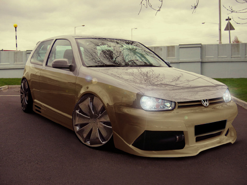 VOLKSWAGEN GOLF 4 FRONT BUMPER