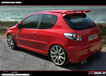 PEUGEOT 206 ROOF SPOILER