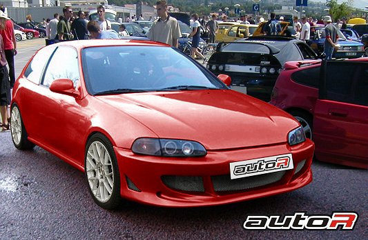 HONDA CIVIC 92-95 HATCHBACK FRONT BUMPER