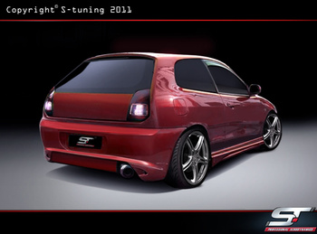 MITSUBISHI COLT 96-03 REAR BUMPER