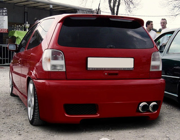 VOLKSWAGEN POLO 6N REAR BUMPER