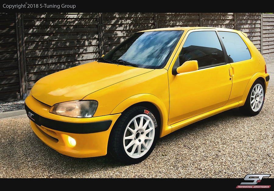 PEUGEOT 106 front and rear wheel arch extension