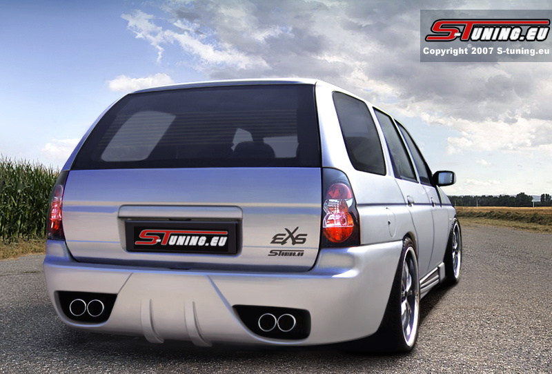 FORD ESCORT REAR BUMPER