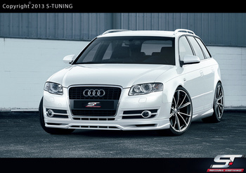 AUDI A4 B7 FRONT UNDERBUMPER SPOILER