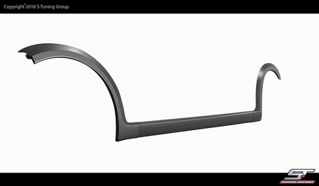 PEUGEOT 106 front and rear wheel arch extension