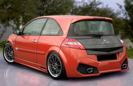 RENAULT MEGANE II REAR BUMPER