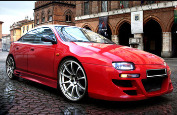 MAZDA 323F FRONT BUMPER