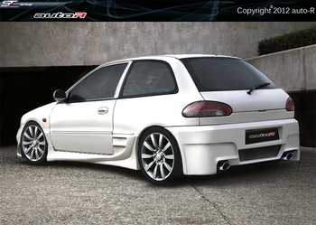 MITSUBISHI COLT 93-96 REAR BUMPER