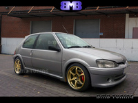 PEUGEOT 106 front and rear wheel arch extension