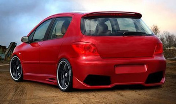 PEUGEOT 307 REAR BUMPER