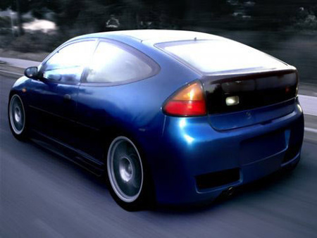 MAZDA 323C REAR BUMPER