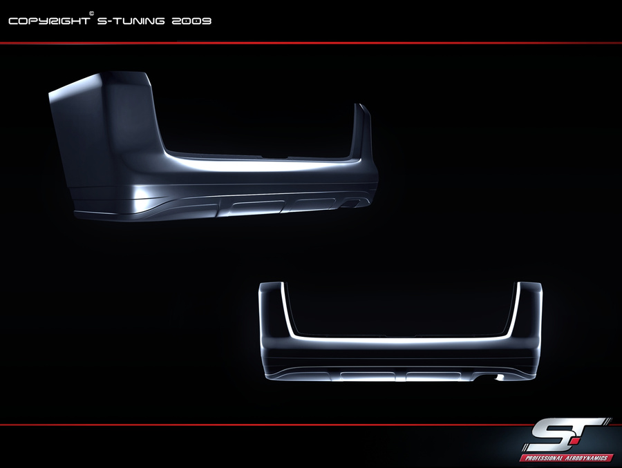 MERCEDES VITO REAR BUMPER