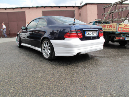 MERCEDES W208 REAR BUMPER