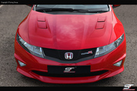 GFK Motorhaube für Honda Civic Fn2 , mk8, Hood, Bonnet