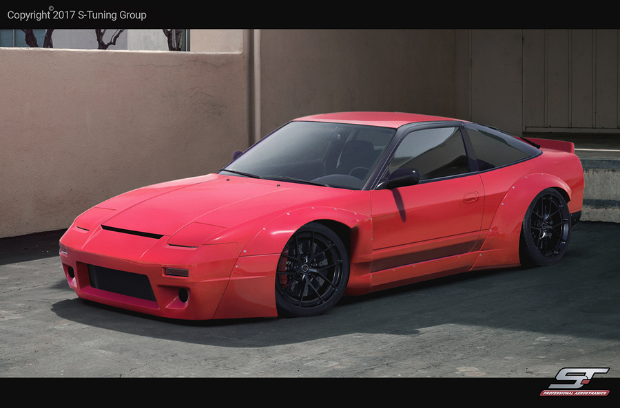 NISSAN 200SX S13 WIDE BODY