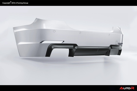 BMW E60 REAR BUMPER