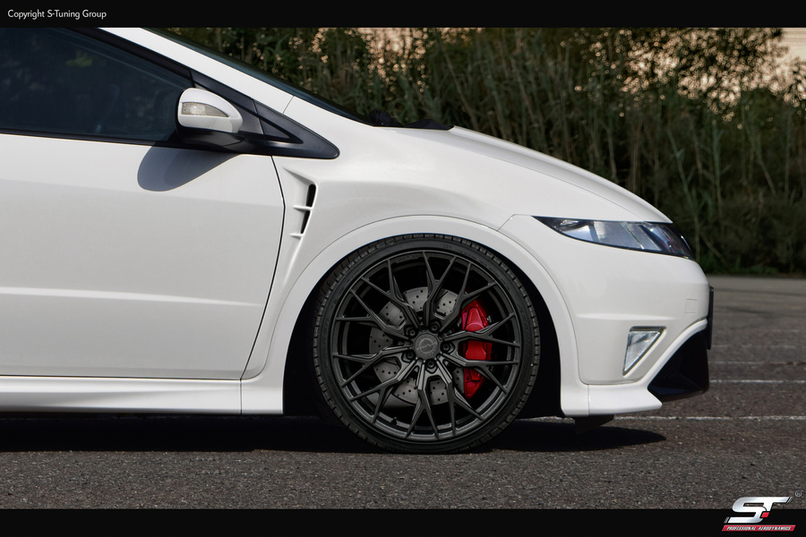 HONDA CIVIC 06-11 TYPE R FN,FN2, FK, MUGEN ,FRONT FENDERS , Satz Kotflügel links + rechts