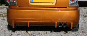 HONDA CIVIC 95-99 HATCHBACK REAR BUMPER
