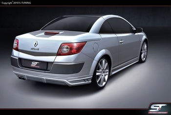 RENAULT MEGANE II FRONT UNDERBUMPER SPOILER