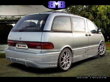 TOYOTA PREVIA REAR BUMPER