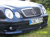 MERCEDES W208 FRONT BUMPER