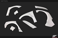 Ford Focus Mk3,  Widebody Kit, Conversion Bodykit, RS