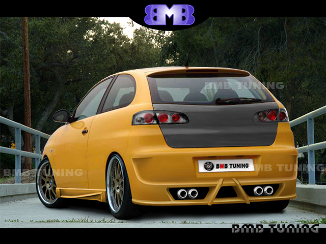 SEAT IBIZA 6L 02-08 REAR BUMPER