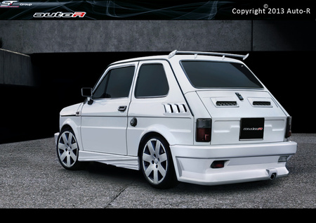 FIAT 126P REAR BUMPER