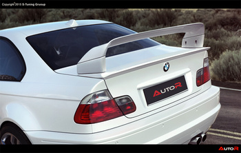 BMW E46  SPOILER TYLNY GT
