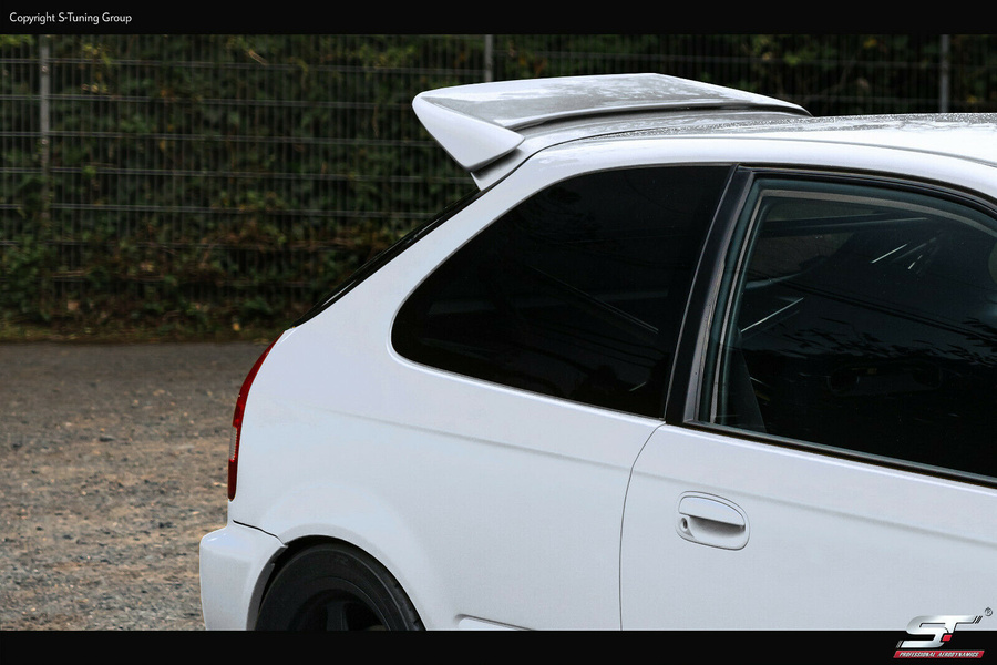 Für HONDA CIVIC VI 1995-2001 Hatchback Heckspoiler, Rear- Spoiler, Roof Spoiler ZEAL Style