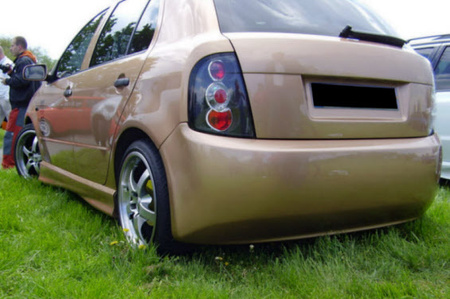 SKODA FABIA REAR BUMPER