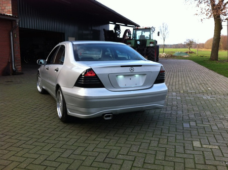 MERCEDES M203 REAR BUMPER