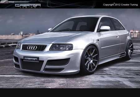 AUDI A3 8L FRONT BUMPER