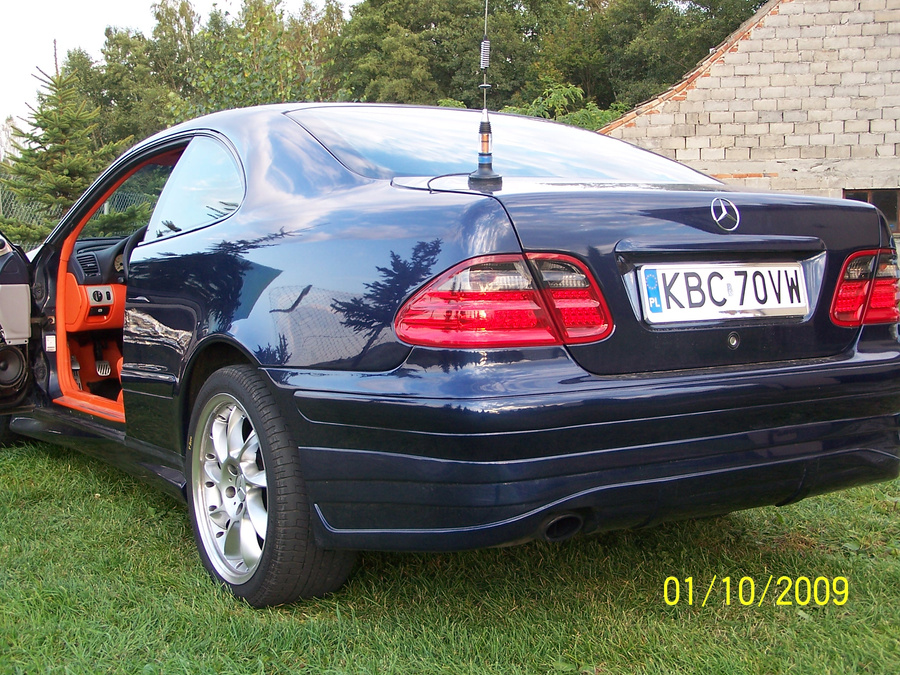 MERCEDES W208 REAR BUMPER