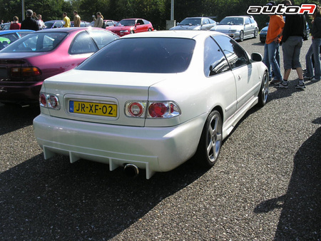 HONDA CIVIC 92-95 COUPE REAR BUMPER